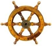 Wall Mountable Ships Wheel (WO)
